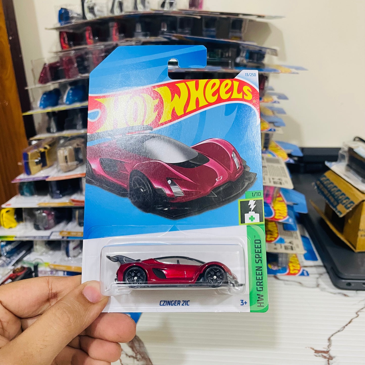 Czinger 21C, Hot wheels Mainline, Imported Card