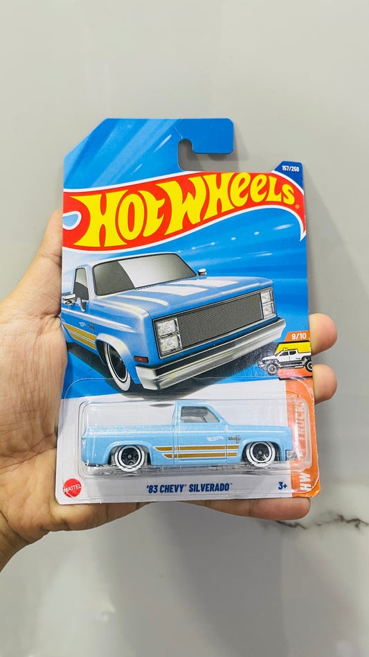 '83 CHEVY" SILVERADO", Hot Wheels Mainline (Imported)